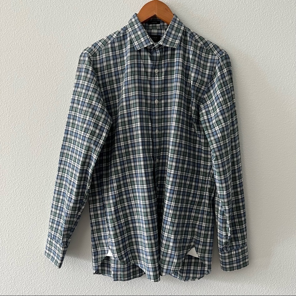 J.Crew Tartan Plaid Long Sleeve Button-up